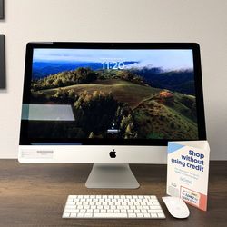 iMac 27" 5K 32GB RAM*2TB SSD*3.4Ghz Intel Core i5