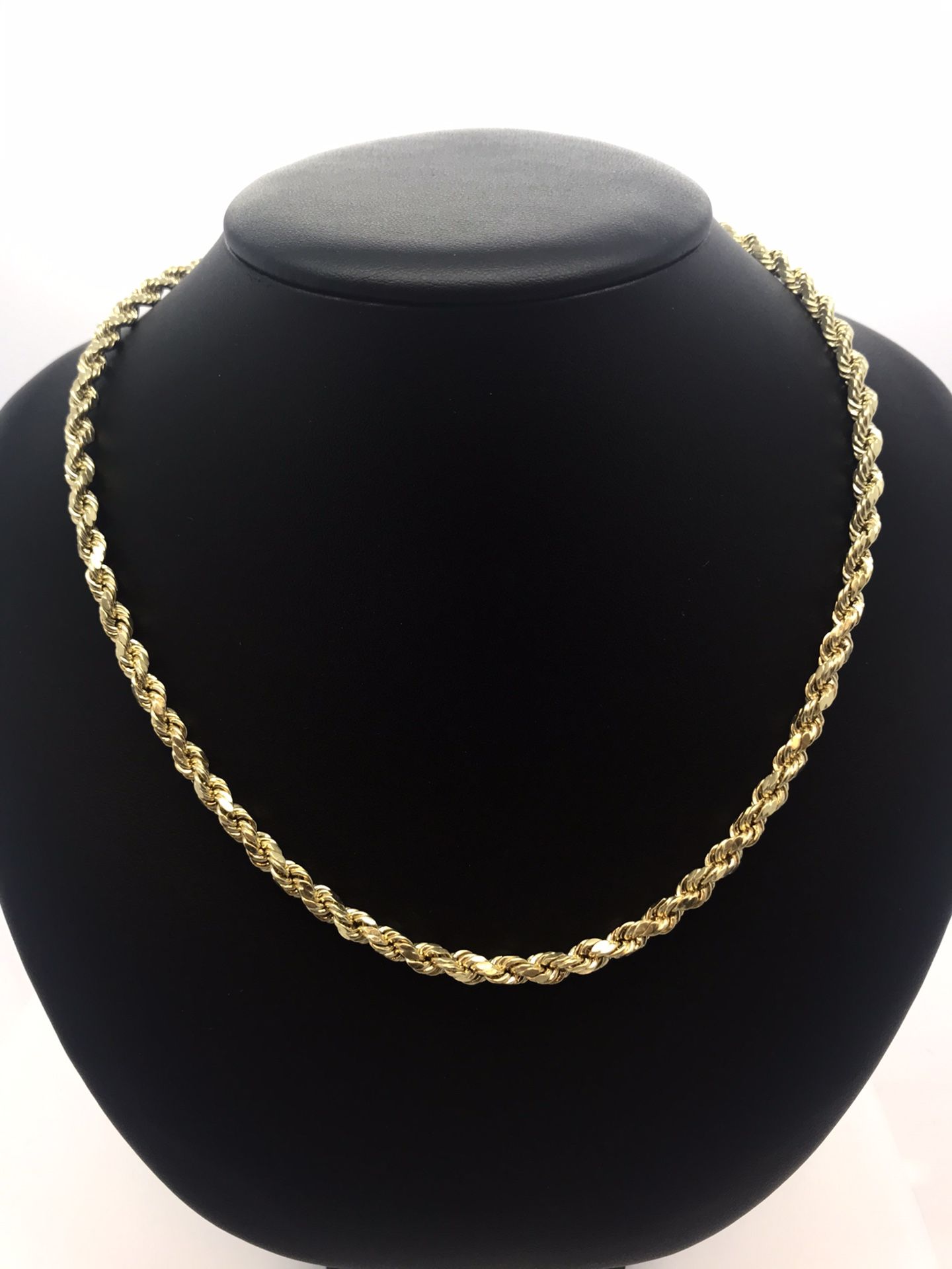 Gold Chain Rope 10k Hollow New