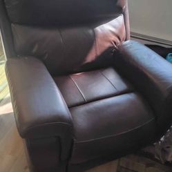3 Piece Brown Leather Set