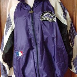 Genuine Colorado Rockies Wind Breaker 