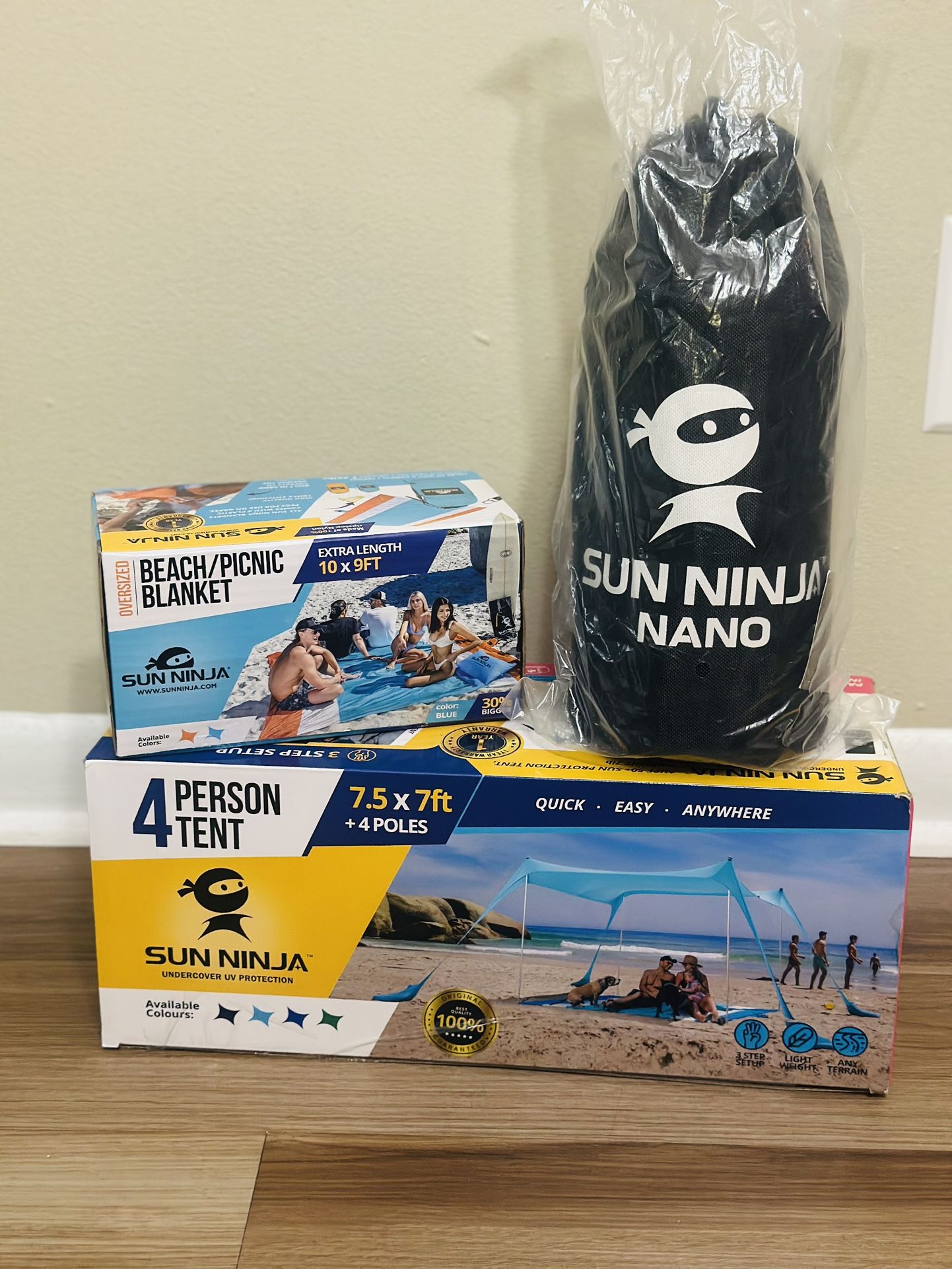 Sun Ninja Tent Set