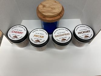 Cocktail Smoker And 4 Different Smoking Chips ,Cherry , Pecan , Sassafras , Hickory