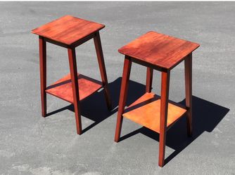Vintage plant stands