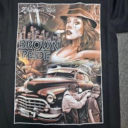 Lowrider Tshirts Brown Pride