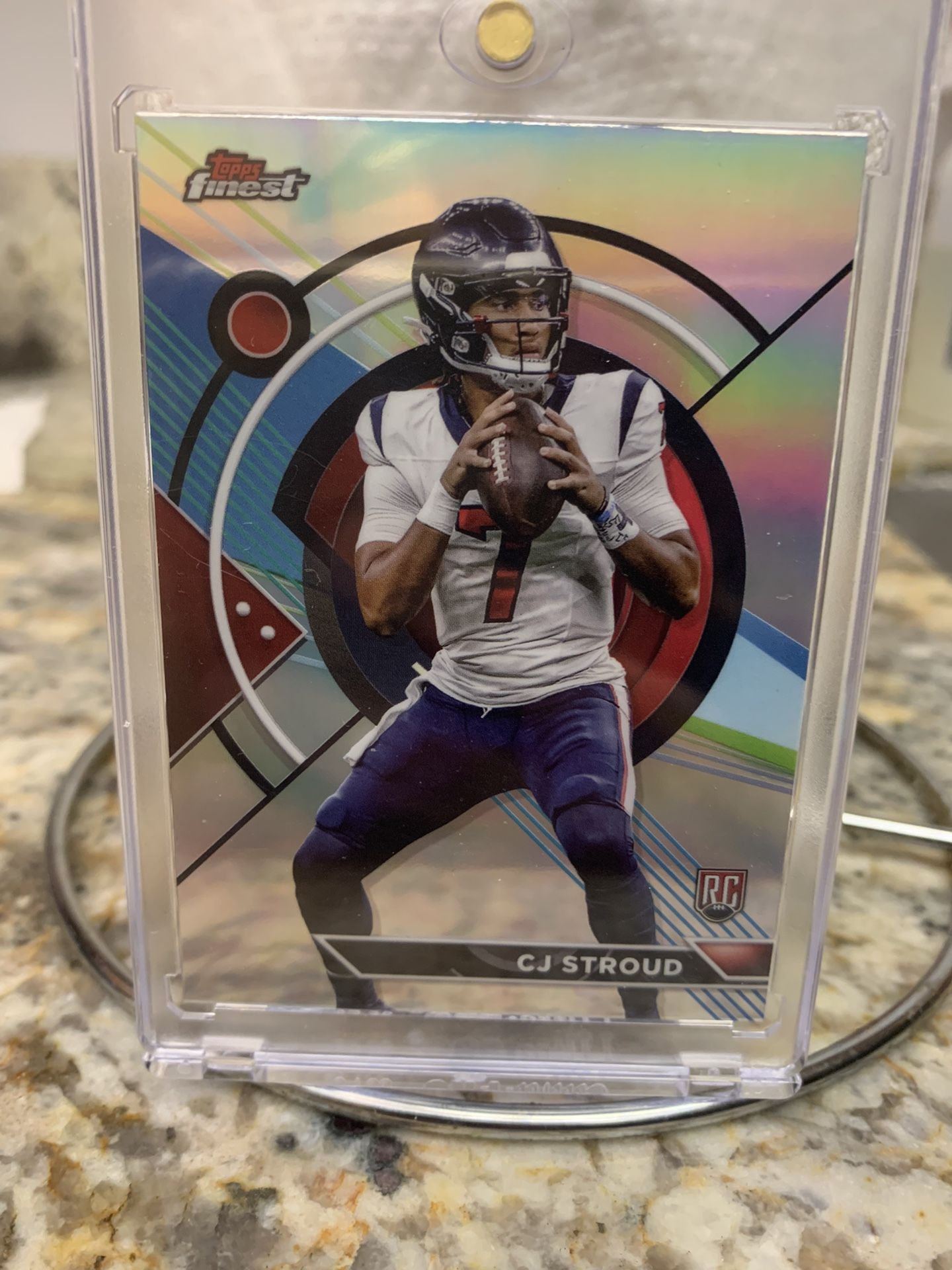 CJ Stroud Topps Chrome Refractor Rookie Card RC 189