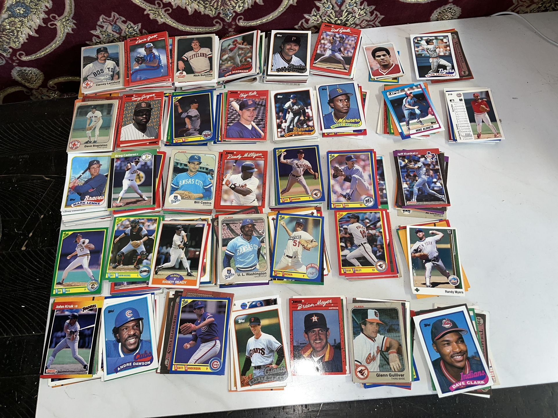Approximately 400 Baseball Cards 1980s-1990s