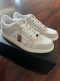 Amiri Skel Top Shoes Size 12 New White