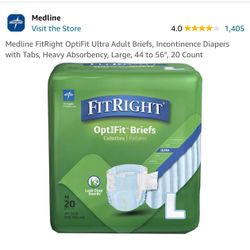 Adult Diapers - Large