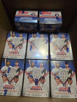 2026 TOPPS 75 SERIES 2 BASEBALL VALUE BLASTER BOX MLB Brand New Sealed