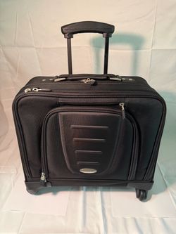 Samsonite Black Rolling Carry-On Laptop Bag