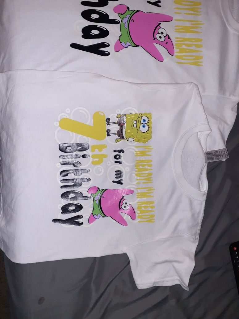 Heat Press Vynal Print T-shirts