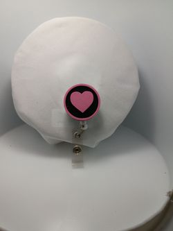 Hear badge reel with badge reel