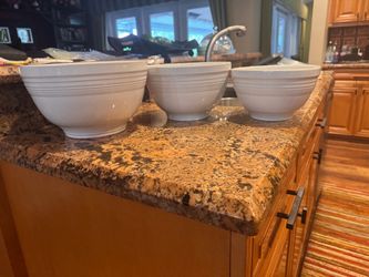 Extra large Fiesta Mixing Bowls