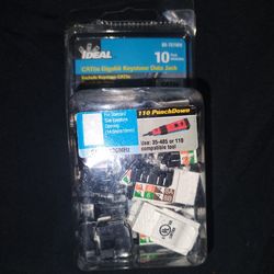 CAT5e gigabit keystone data jack