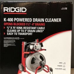 Drain Snake Ridgid 75 Foot