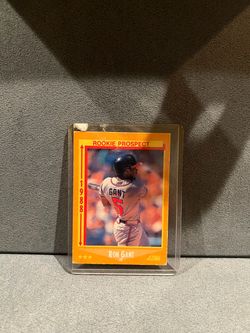 1988 Score Ron Gant Rookie Prospect Baseball Card
