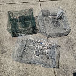Three Crab Pots For One Price