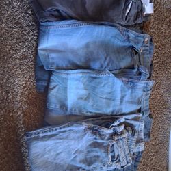 9 Pairs Of Boys Jeans Size 12-14