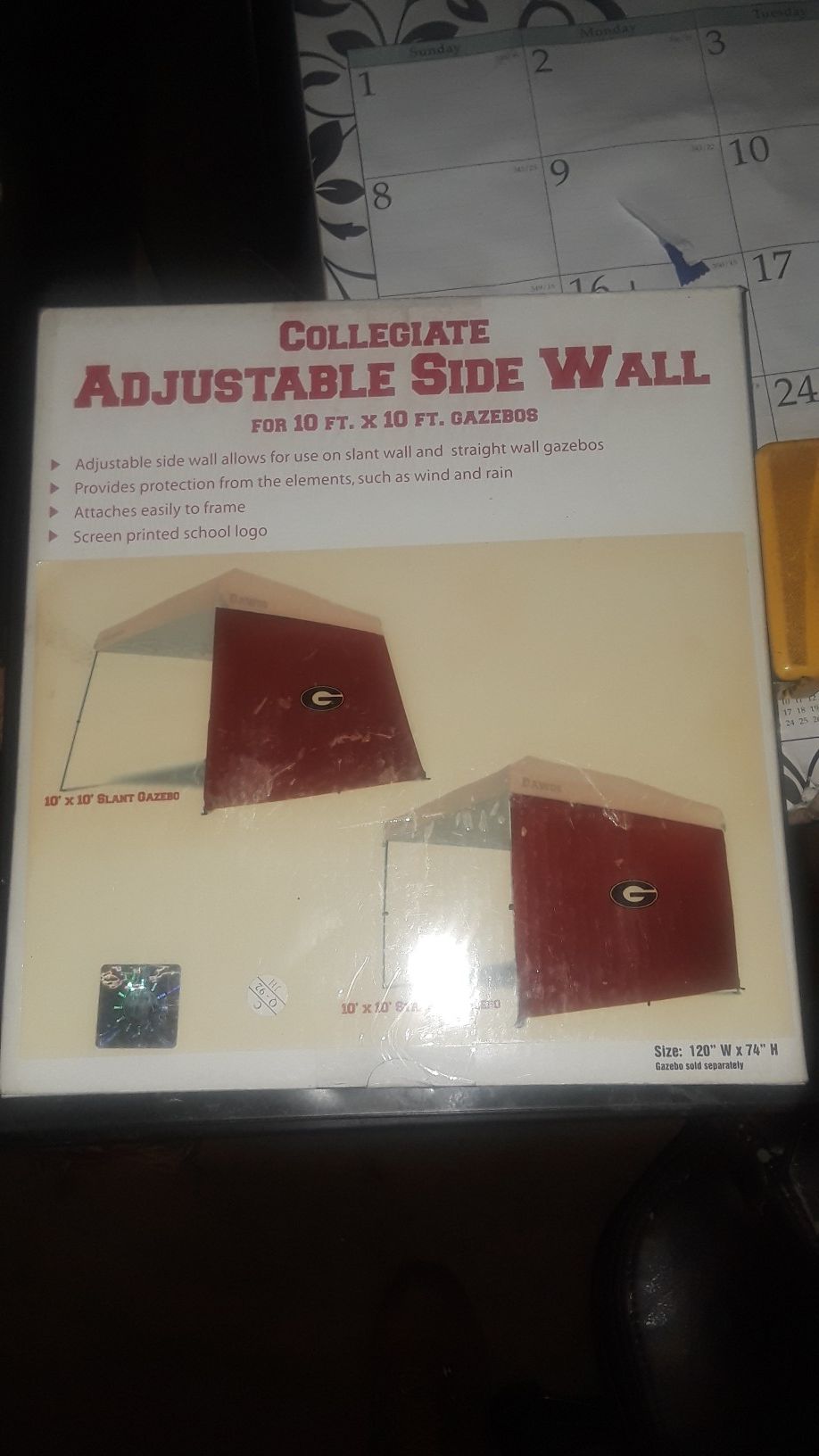 Adjustable side wall