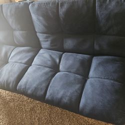 Blue Futon