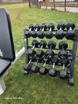 Weights With Rack And Weight Bench