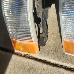 Original Oem Front Headlights Right Side 1995 Cadillac Fleetwood Brougham 