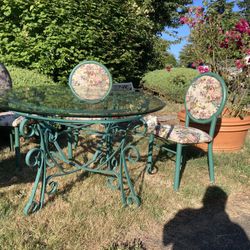 Antique Patio Table