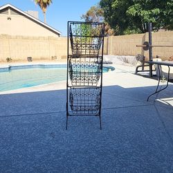 3 Tier Metal Basket Stand - COSTCO