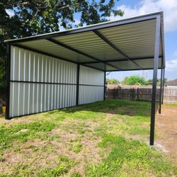 20x40 covered on one side