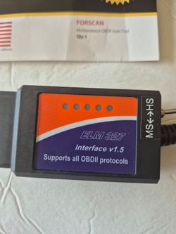 Ford Forscan OBD