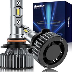 Rindor 9005/HB3 LED Headlight Bulbs, 80W 15000Lumens LED Light Kit