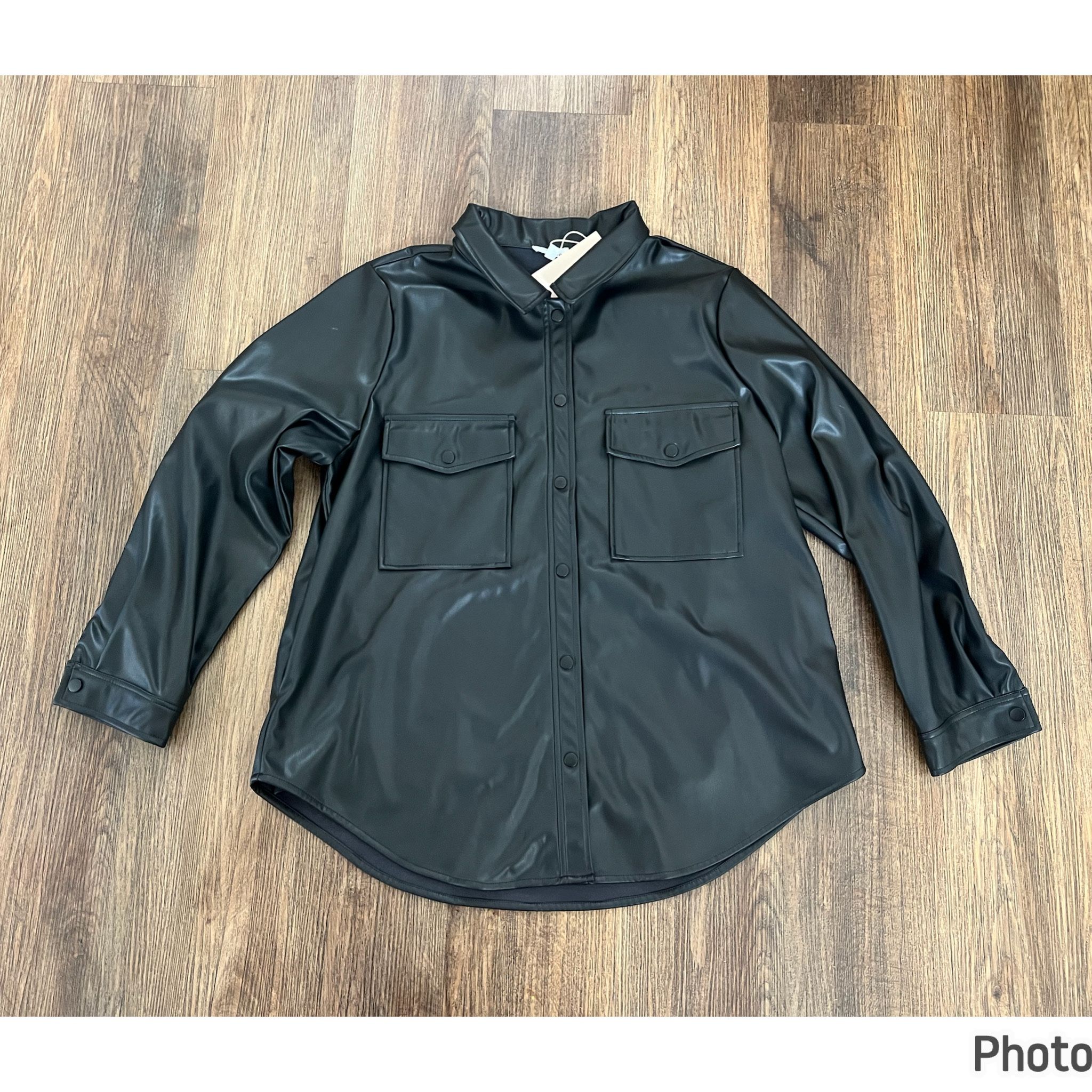 1x, Fashion Nova Leather Jacket