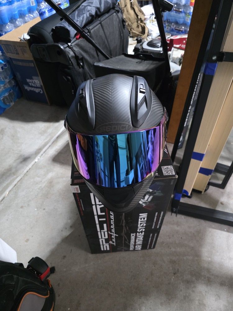 Sedici Carbon Fiber Helmet With Sena Bluetooth
