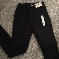 Junior Arizona Black High Rise Skinny Jean Brand New