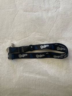 Los Angeles Dodgers (Black, White & Blue) Lanyard