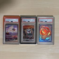 Pokemon and One Piece Slabs 