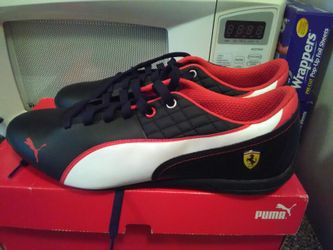 Leather pumas new in box size 11