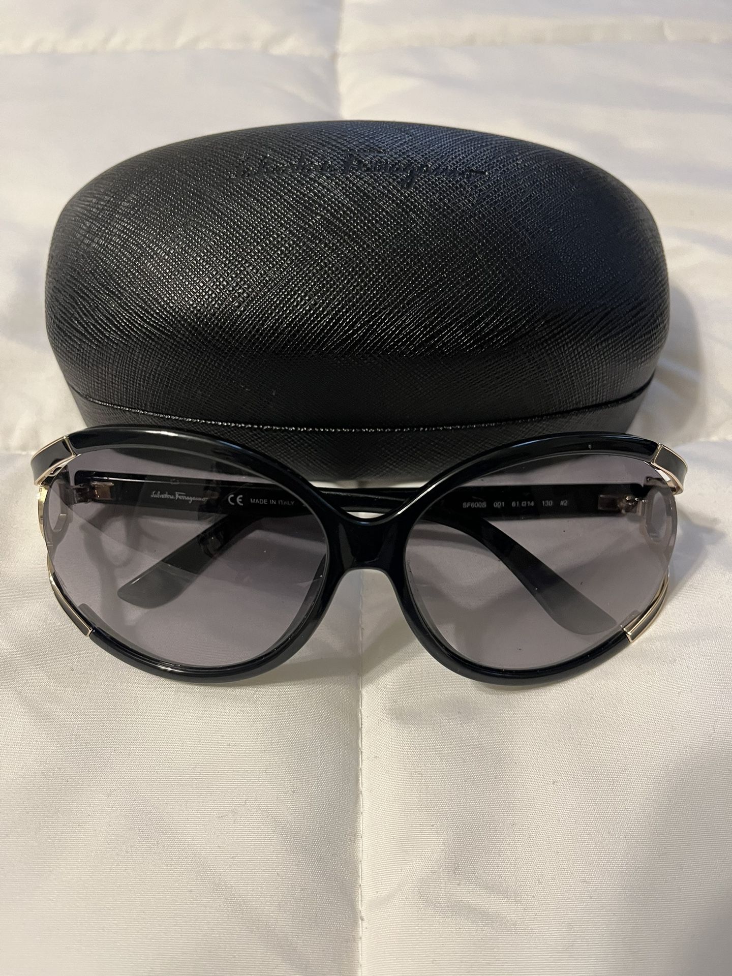 Salvatore Ferragamo Glasses (Black & Gold)