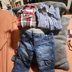 2 Dressshirts & Jeans