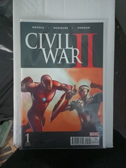 Civil War 2 #1 Steve Mcniven Variant Marvel Comic