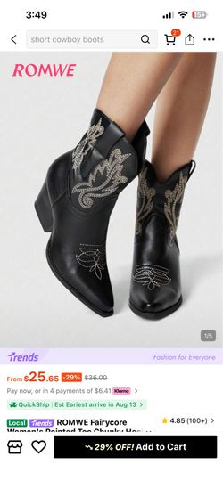 Cowgirl boots size 6 (36)