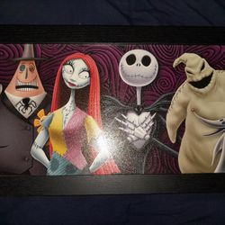 NIGHTMARE BEFORE CHRISTMAS FRAME