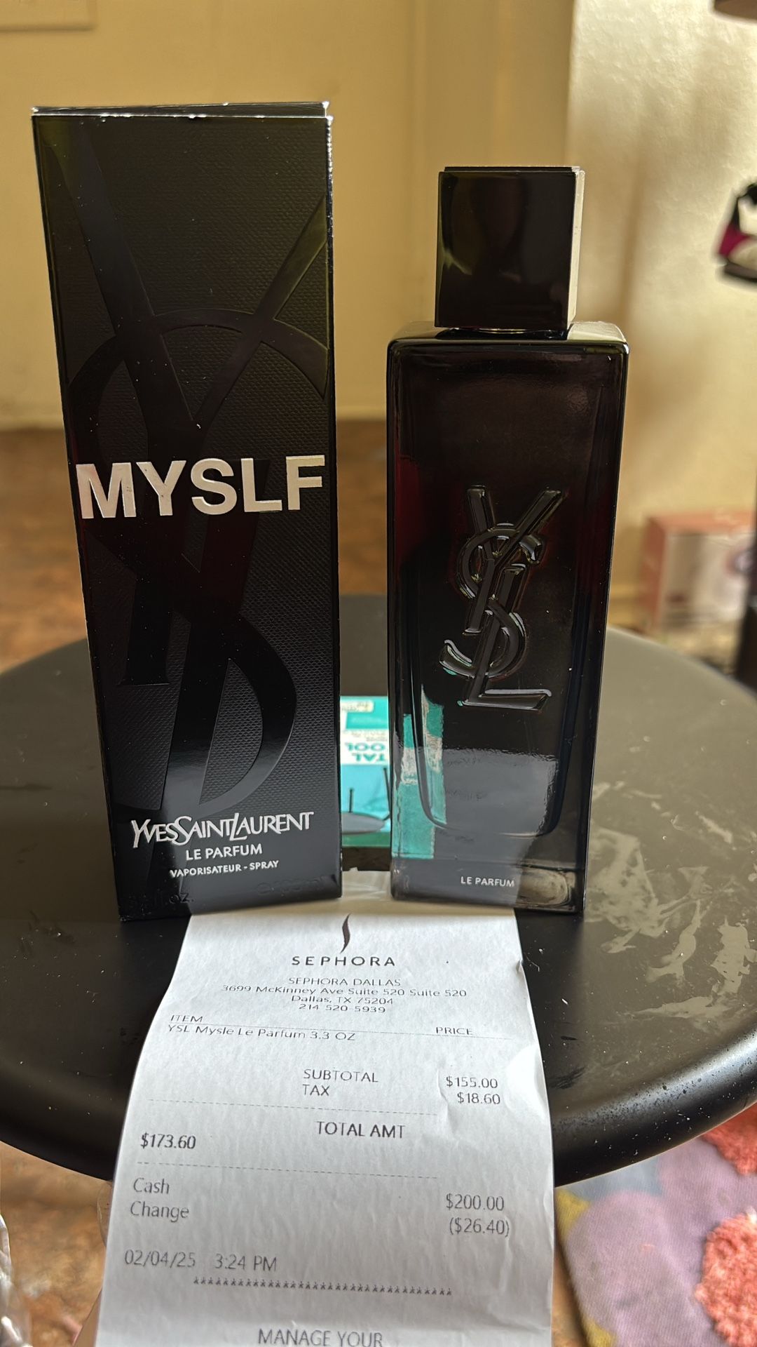 Myslf Yves Saint Laurent