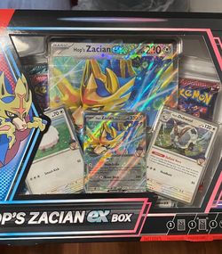Pokemon Hop’s Zacian Ex box