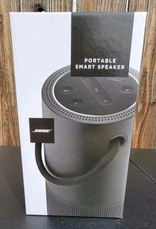 Bose Portable Smart Speaker Triple Black New Sealed Smart WiFi Audio
