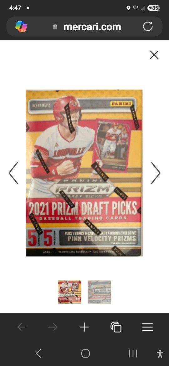 2021 Panini Prizm Draft Picks Blaster Box