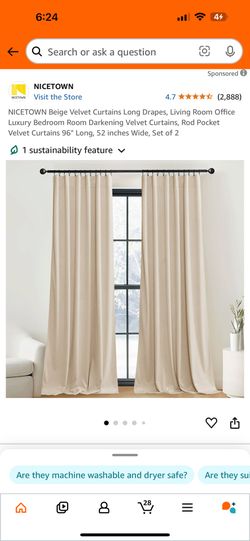 Curtains Long Drapes
