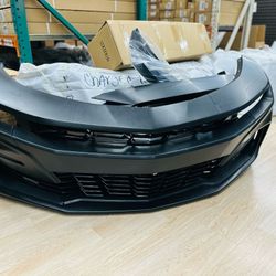 Fits 19-23 Chevy Camaro SS Style Front Bumper Conversion - Unpainted
