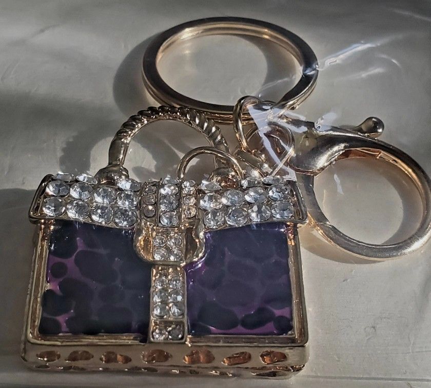 Bag Charm Is A Stylish Purse.