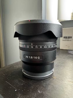 Sony 16mm f1.8 G Master Prime Lens (Pickup Only)